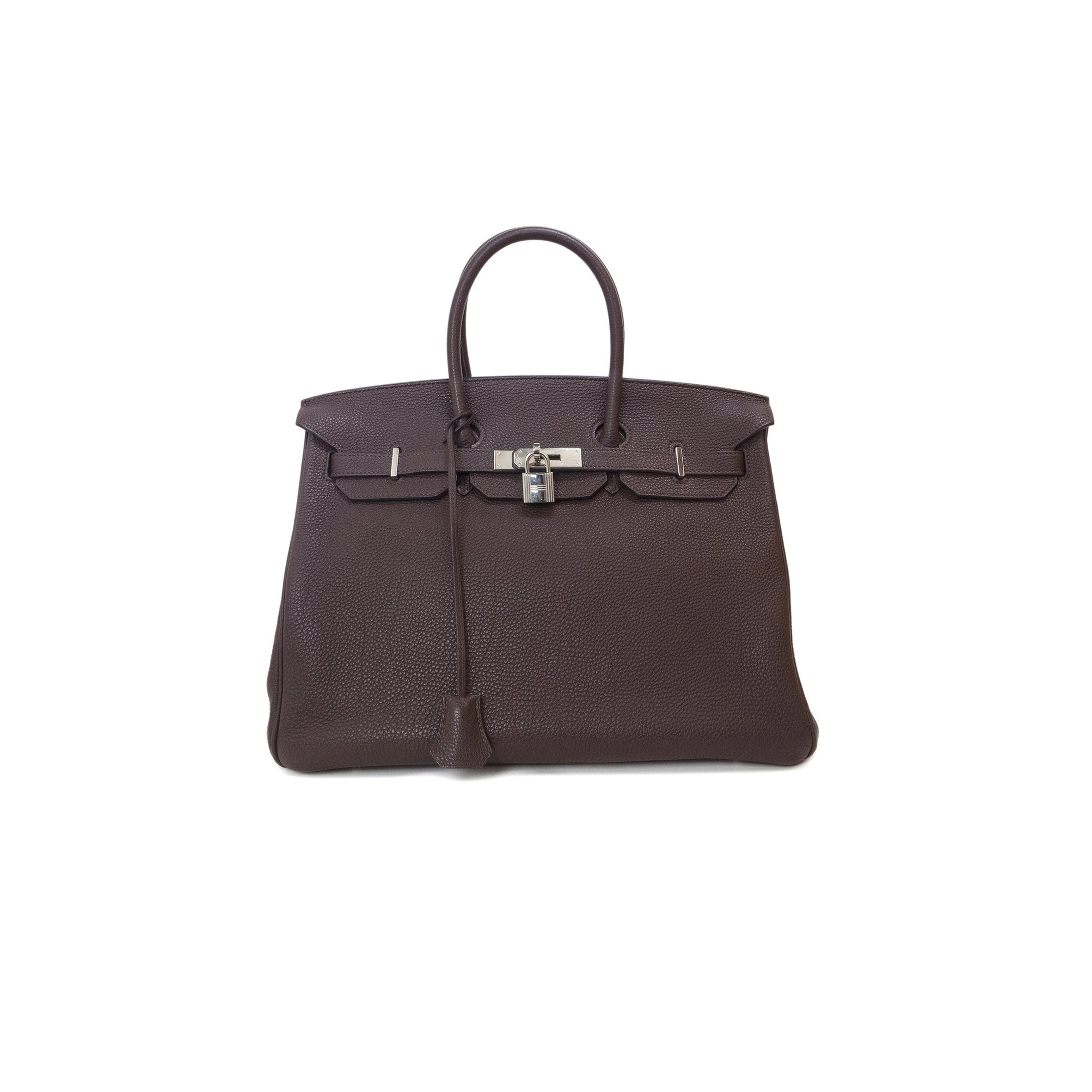 H**me5 master togo birkin 35 fauve barenia ebene (35*28*6cm)